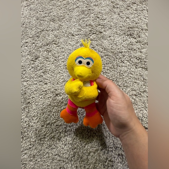 VTG‼ Jim Henson Sesame Street Kelloggs Plush 6” Toy 1997 BIG BIRD Tyco - Picture 1 of 3